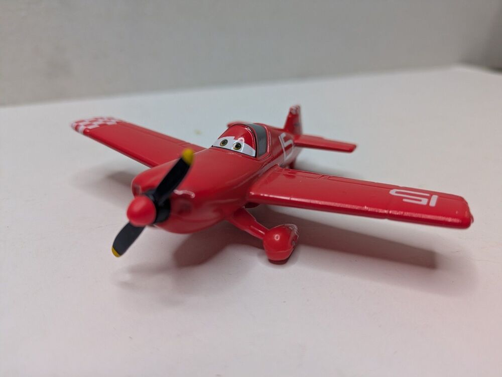Disney Pixar Planes Gordon 15 Nebraska Trials Diecast LOOSE HTF Rare